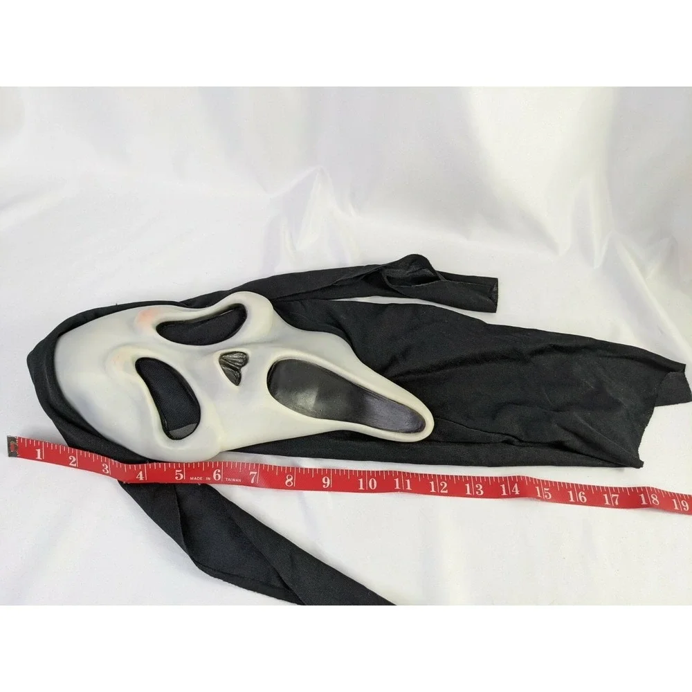 Scream Ghost Mask‎ Glow in the Dark Hood Easter Unlimited Inc